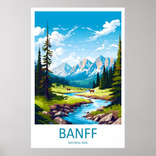 Reise Druck Wandkunst Banff Nationalpark Banff Poster