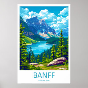 Reise Druck Wandkunst Banff Nationalpark Banff Poster