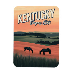 Reise durch das alte Kentucky Magnet