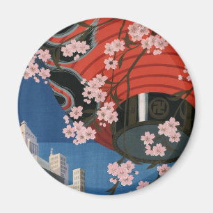 Reise durch das alte Tokio Magnet