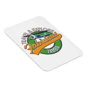 Reise durch das fantastische Sambia Magnet