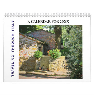 Reise durch das malerische Italien 20XX Kalender