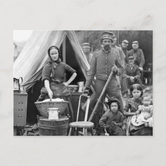 Reise durch den Bürgerkrieg, 1861 Postkarte