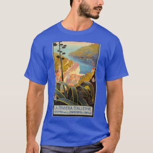 Reise durch die italienische Riviera Portofino im T-Shirt