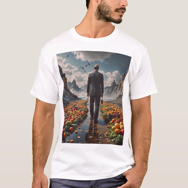 Reise durch die Wastelands des Überflusses T-Shirt (Vorderseite)