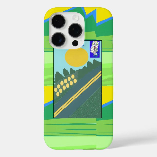 Reise-Eier Handyhülle iPhone 16 Pro Hülle (Rückseite)