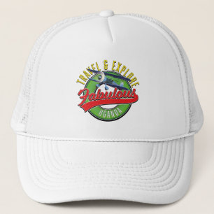 Reise Entdecke das fantastische Uganda T-Shirt Truckerkappe