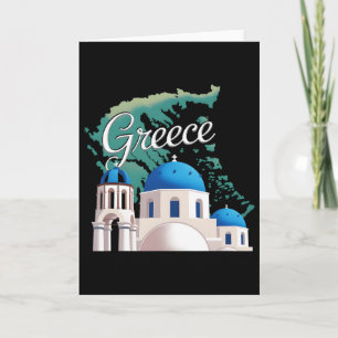 Reise Europa Griechenland Athen Santorin Kreta Gri Karte