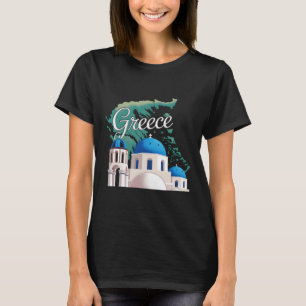 Reise Europa Griechenland Athen Santorin Kreta Gri T-Shirt