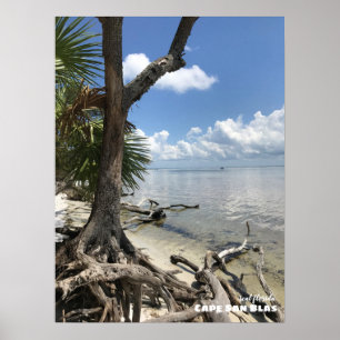 Reise-    Florida - Cape San Blas Beach Poster
