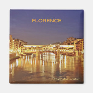 Reise-Foto-Andenken-Kühlschrankmagnet Florenz Magnet