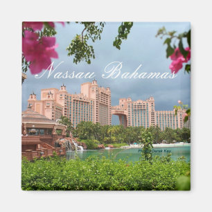 Reise-Foto-Andenken-Kühlschrankmagnet Nassaus Magnet
