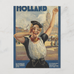 Reise im alten Holland Postkarte