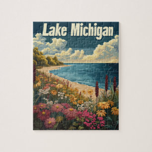 Reise im Stil der Vergangenheit am Lake Michigan