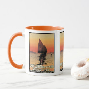 Reise im Stil der Vergangenheit, Boote im Excelsio Tasse