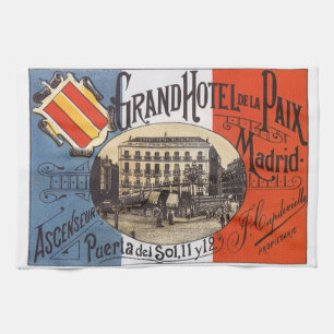 Reise im Stil der Vergangenheit, Grand Hotel Paix, Geschirrtuch