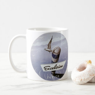 Reise im Stil der Vergangenheit Hotel Excelsior Zü Kaffeetasse