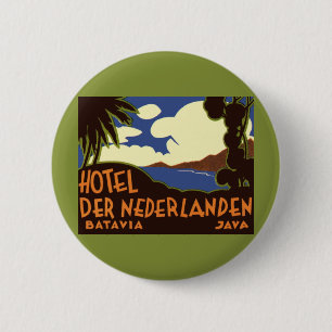 Reise im Stil der Vergangenheit Jakarta Indonesien Button