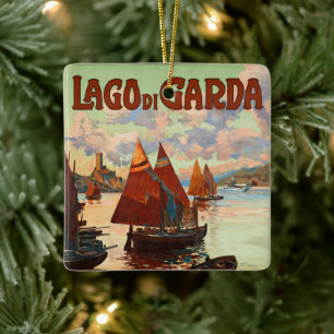 Reise im Stil der Vergangenheit, Lago di Garda, Ga Keramikornament