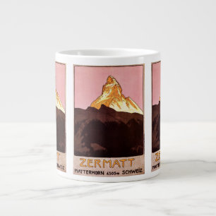 Reise im Stil der Vergangenheit, Matterhorn, Schwe Jumbo-Tasse