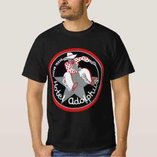 Reise im Stil vergangener Zeiten, Hotel Adolphus i T-Shirt