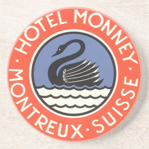 Reise im Stil vergangener Zeiten, Hotel Swan Bird  Getränkeuntersetzer