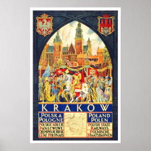 Reise im Stil vergangener Zeiten, Krakau Poster