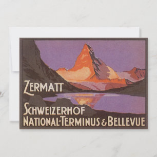 Reise im Stil vergangener Zeiten, Matterhorn in de