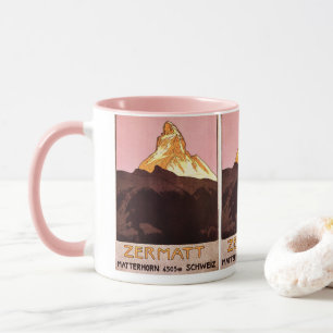 Reise im Stil vergangener Zeiten, Matterhorn, Schw Tasse