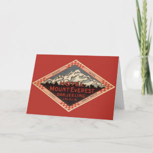 Reise im Stil vergangener Zeiten, Mount Everest, D Karte