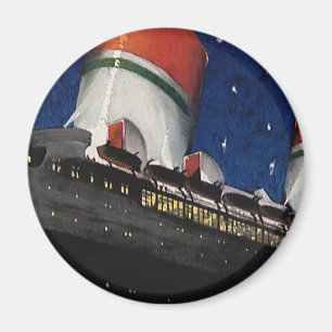 Reise im Stil vergangener Zeiten, Urlaub auf einem Magnet