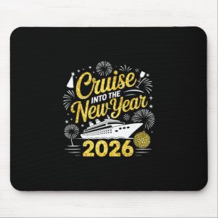 Reise in den Jahreswechsel 2026 Urlaub passende Fa Mousepad