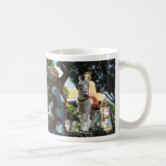 Reise in den Westen [Magie des Affen] Kaffeetasse (Rechts)