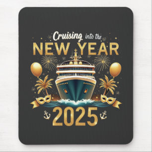 Reise in die Silvesterfamilie 2025 Crew Mousepad