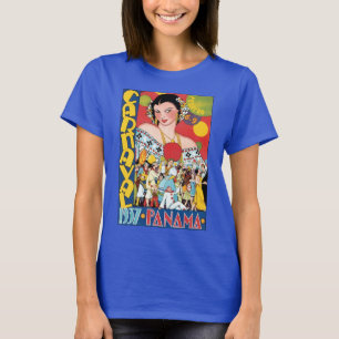 Reise in die Vergangenheit 1937 Panama Karneval Pa T-Shirt