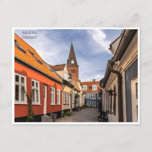 Reise in die Vergangenheit Aalborg Dänemark Stadt Postkarte