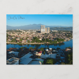 Reise in die Vergangenheit Davao City Philippinen  Postkarte