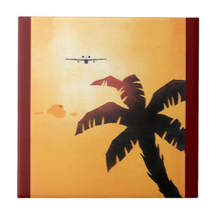 Reise in die Vergangenheit, Flugzeug über Hawaii-I Fliese