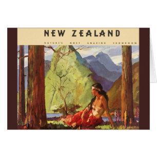 Reise in die Vergangenheit, neuseeländische Landsc