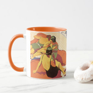 Reise in die Vergangenheit, Urlaub auf einem Kreuz Tasse
