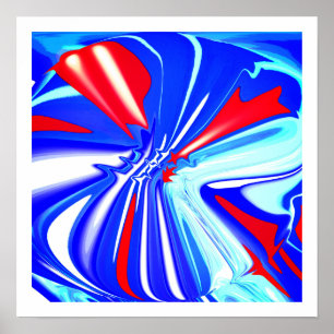 Reise in die Zukunft Kunst Poster