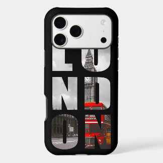 Reise in London City Typografie