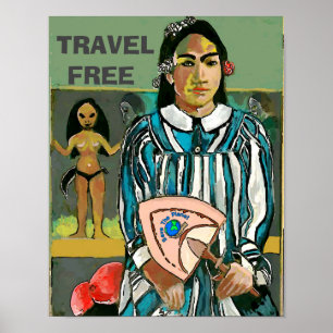 Reise Inseln kostenlos, Text bearbeiten, Poster