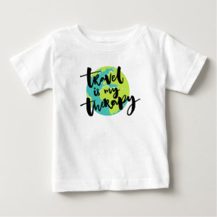 Reise ist meine Therapie Baby T-shirt