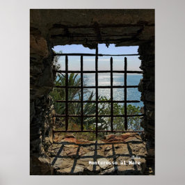 Reise-  | Italien - Monterosso al Mare, Ligurische Poster