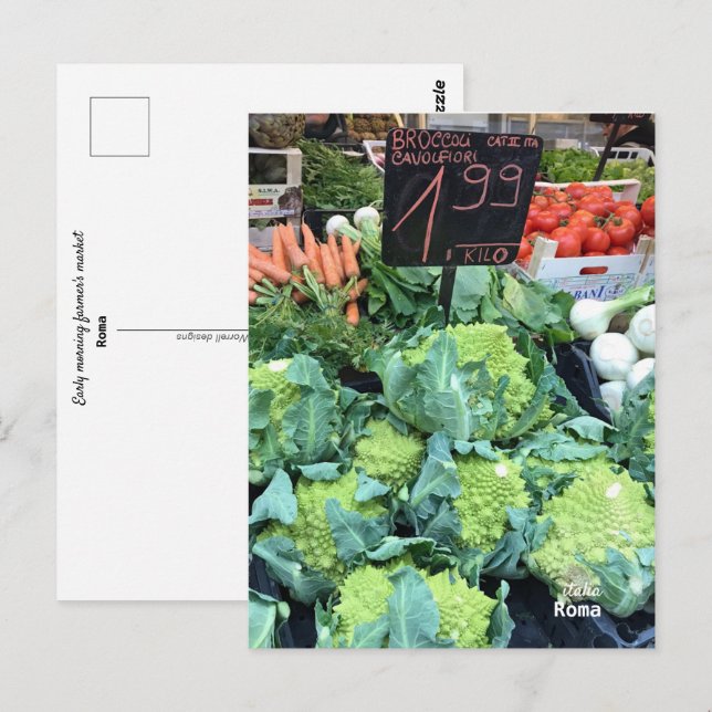 Reise-  | Italien - Rom, Bauer Postkarte (Vorne/Hinten)