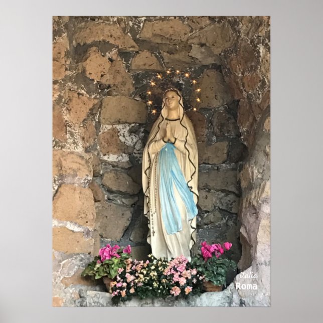 Reise-  | Italien - Rom, Madonna Shrine Poster (Vorne)