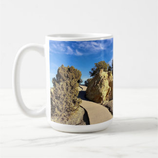 Reise jenseits der Biegung Kaffeetasse