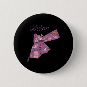 Reise Jordanien Karte Amman Petra Totes Meer Famil Button