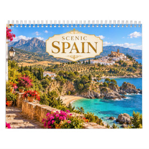 Reise-Kalender für das malerische Spanien Kalender
